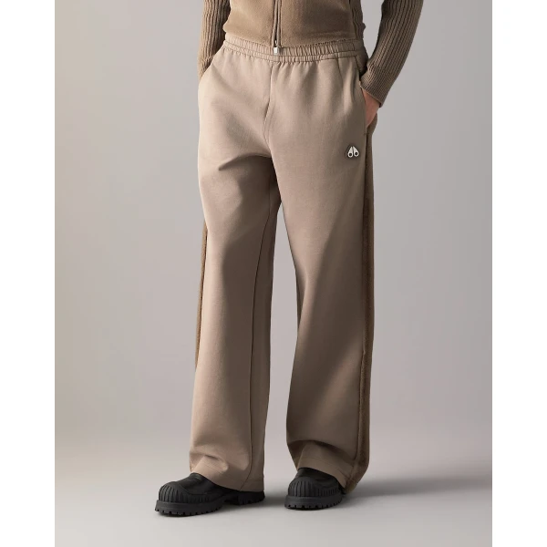 Moose Knuckles Mixed Media Bunny Pants in Ashen | Pants | Luxury Shoes 