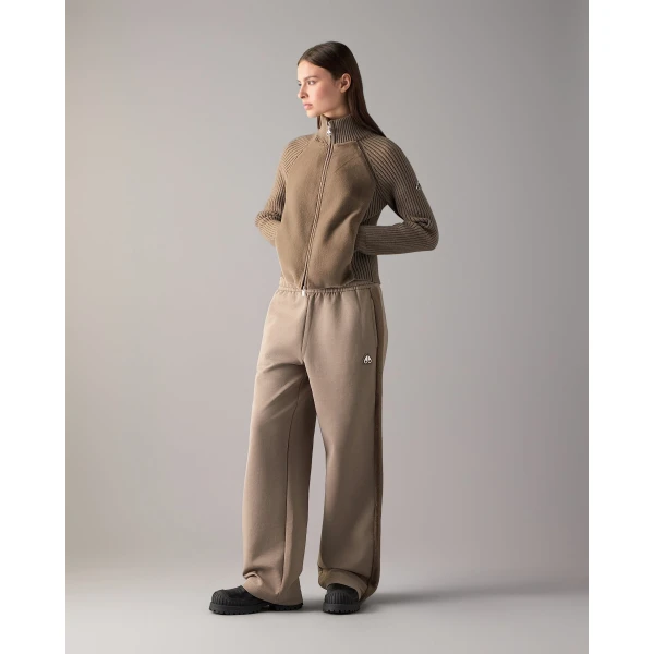 Moose Knuckles Mixed Media Bunny Pants in Ashen | Pants | Luxury Shoes 