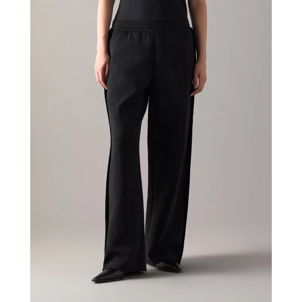 Moose Knuckles Mixed Media Bunny Pants in Black | Pants | Luxury Shoes 