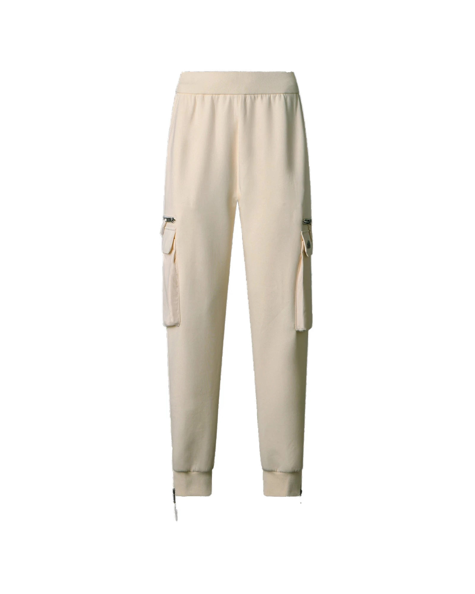 Moose Knuckles Mixed Media Joggers in Plaster Moose Knuckles Mixed Media Joggers in Plaster | Luxury Shoes