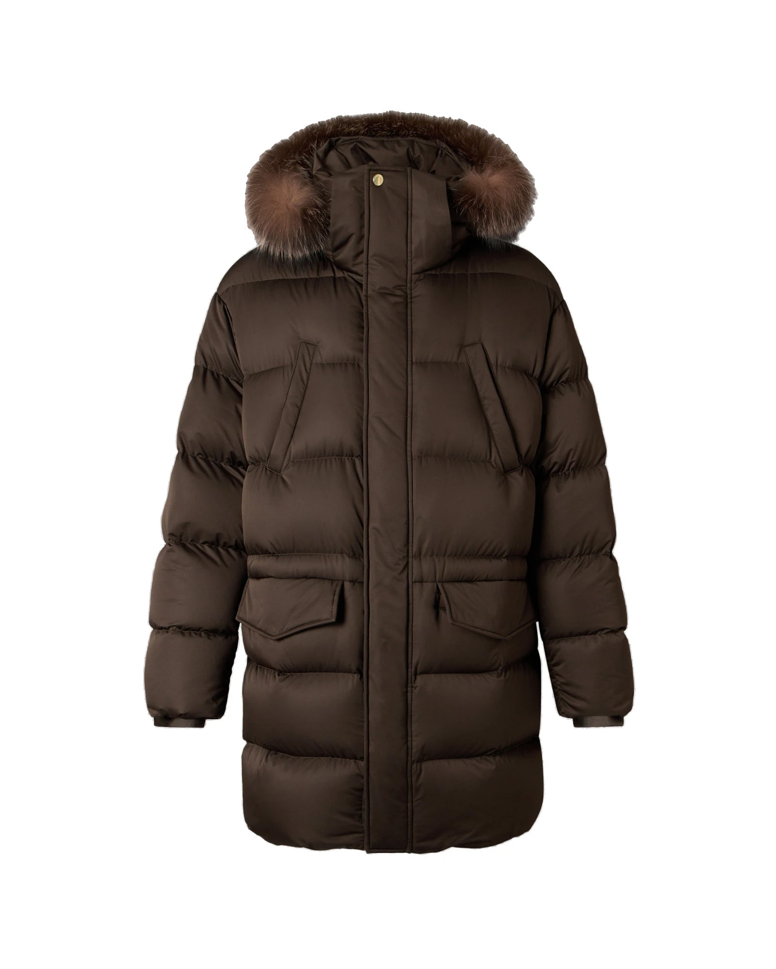 Moose Knuckles Northbound Fox Fur & Down 3Q in Espresso Moose Knuckles Northbound Fox Fur & Down 3Q in Espresso | Luxury Shoes