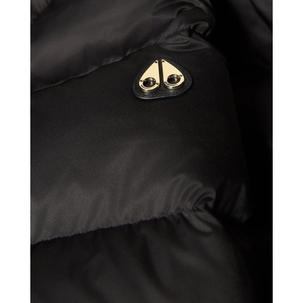 Moose Knuckles Northbound Fox Fur & Down Jacket in Black | Jackets | Luxury Shoes 