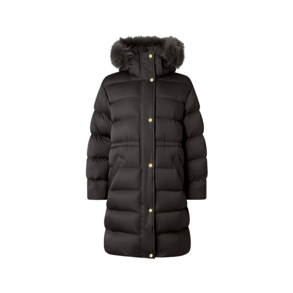 Moose Knuckles Northbound Fox Fur & Down Parka in Black | Luxury Shoes 