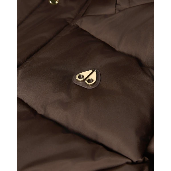 Moose Knuckles Northbound Fox Fur & Down Vest in Espresso | Men Jackets | Luxury Shoes 