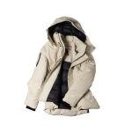 Moose Knuckles Original 3Q Down Jacket in Alabaster and Bronze | Luxury Shoes 