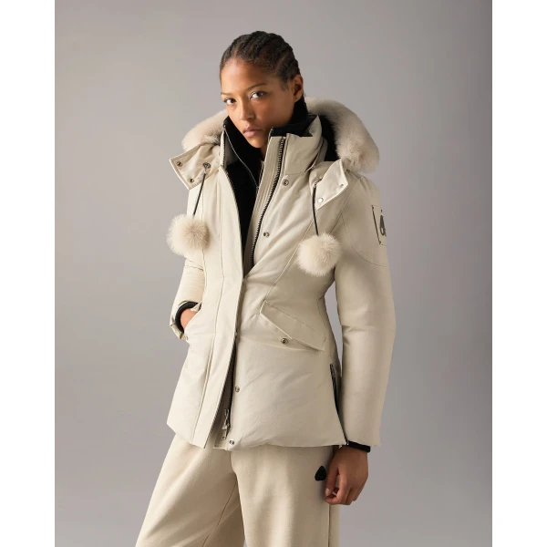 Moose Knuckles Original 3Q Down Jacket in Alabaster | Jackets | Luxury Shoes 