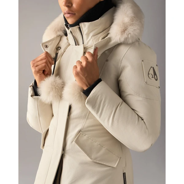 Moose Knuckles Original 3Q Down Jacket in Alabaster | Jackets | Luxury Shoes 