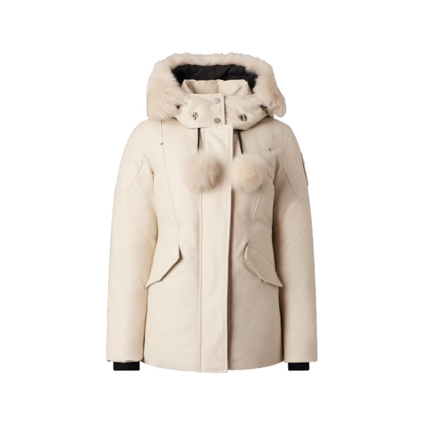 Moose Knuckles Original 3Q Down Jacket in Alabaster | Luxury Shoes 