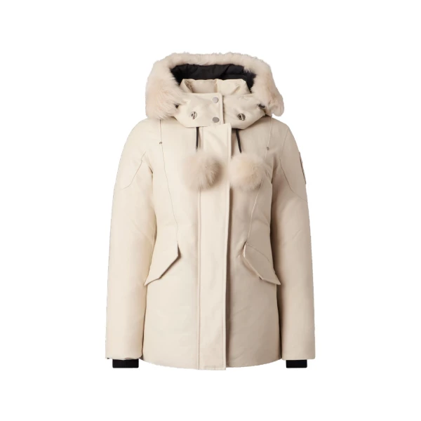 Moose Knuckles Original 3Q Down Jacket in Alabaster | Luxury Shoes 