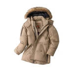 Moose Knuckles Original 3Q Down Jacket in Ashen and Bronze | Luxury Shoes 