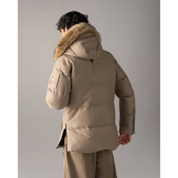 Moose Knuckles Original 3Q Down Jacket in Ashen and Bronze | Men Jackets | Luxury Shoes 