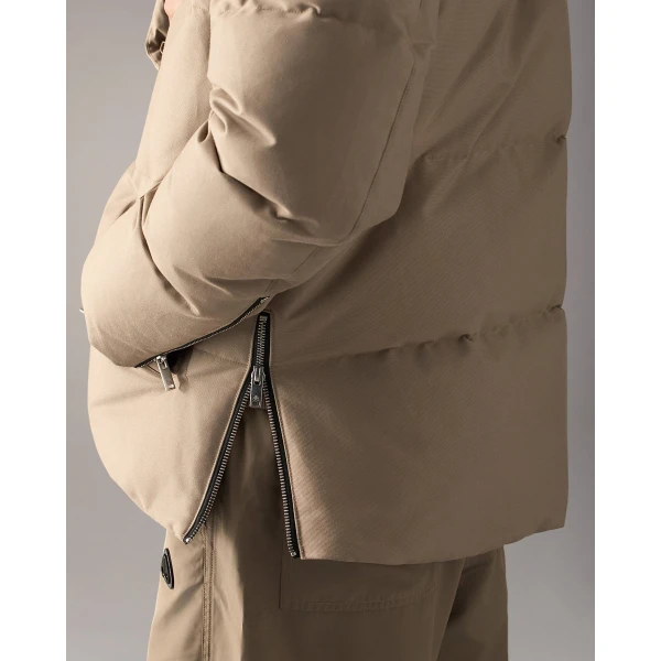 Moose Knuckles Original 3Q Down Jacket in Ashen and Bronze | Men Jackets | Luxury Shoes 