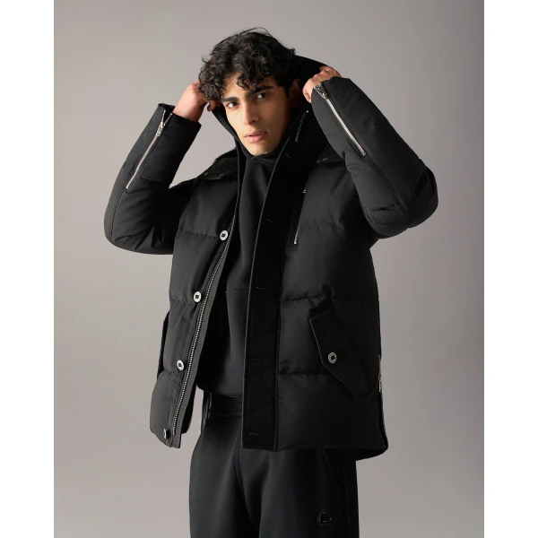 Moose Knuckles Original 3Q Down Jacket in Black | Men Jackets | Luxury Shoes 