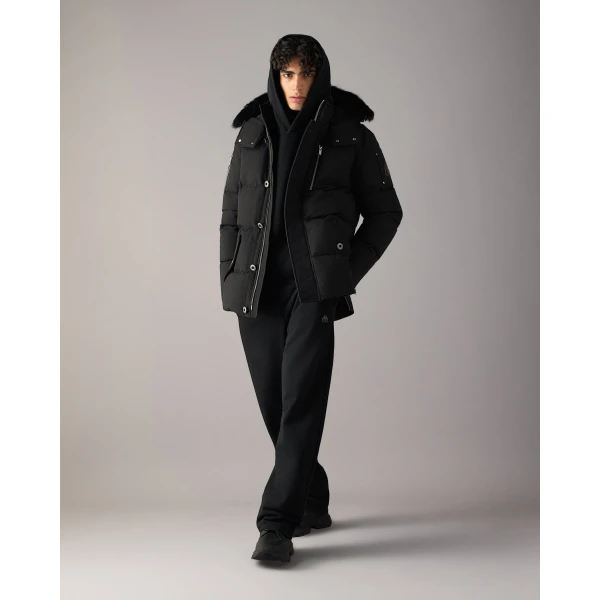Moose Knuckles Original 3Q Down Jacket in Black | Men Jackets | Luxury Shoes 