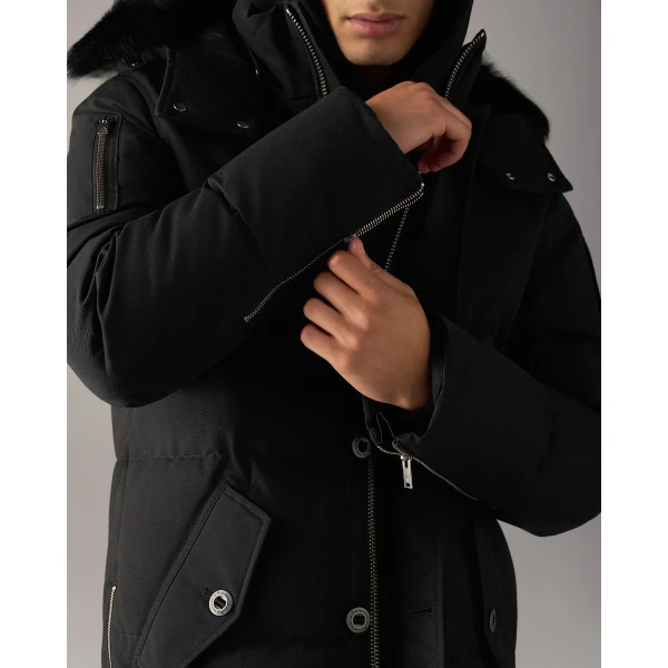Moose Knuckles Original 3Q Down Jacket in Black | Men Jackets | Luxury Shoes 