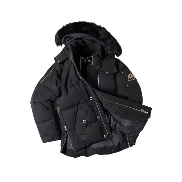 Moose Knuckles Original 3Q Down Jacket in Black | Luxury Shoes 