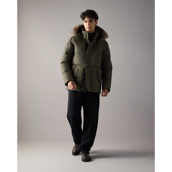 Moose Knuckles Original 3Q Down Jacket in Combat and Bronze | Men Jackets | Luxury Shoes 