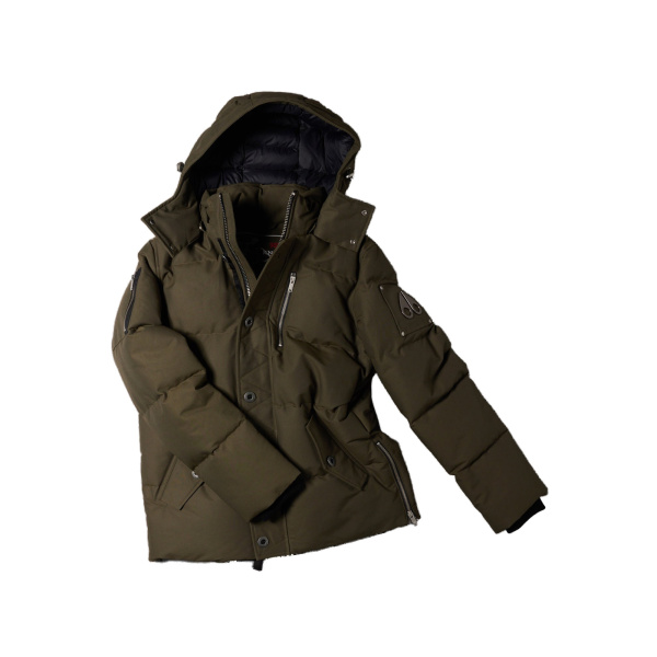 Moose Knuckles Original 3Q Down Jacket in Combat and Bronze | Luxury Shoes 