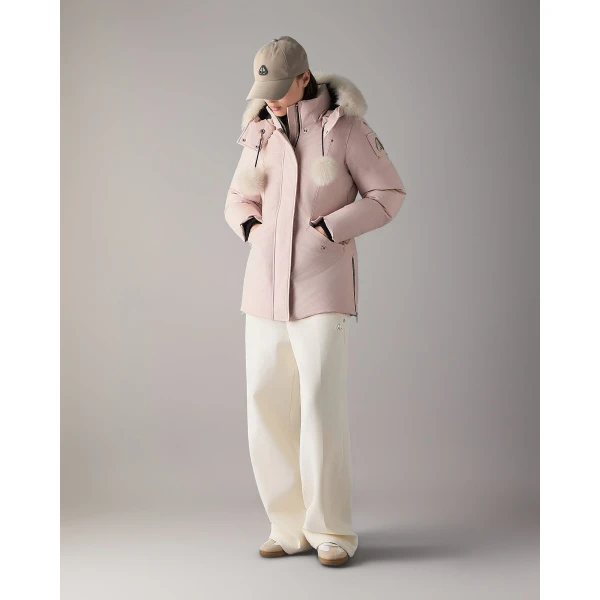 Moose Knuckles Original 3Q Down Jacket in Rosewood and Alabaster | Jackets | Luxury Shoes 