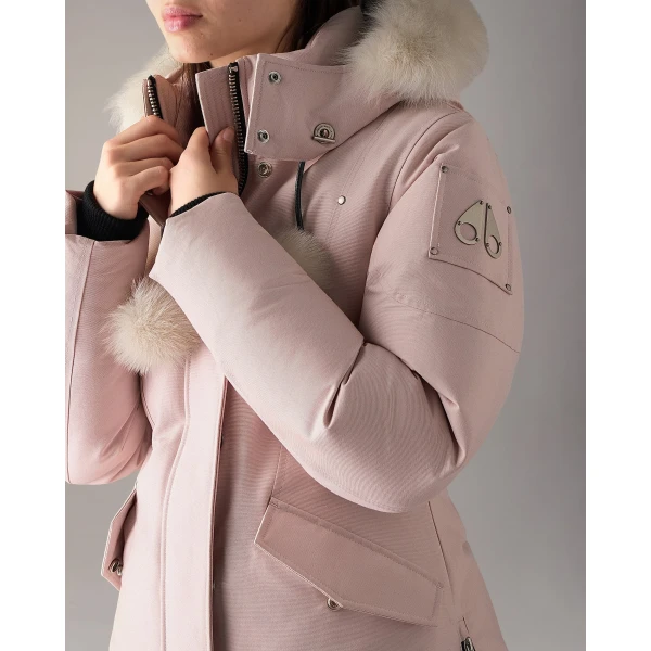 Moose Knuckles Original 3Q Down Jacket in Rosewood and Alabaster | Jackets | Luxury Shoes 