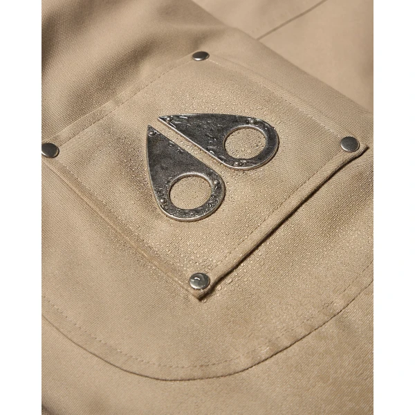 Moose Knuckles Original Ballistic Down Bomber in Ashen and Bronze | Men Jackets | Luxury Shoes 