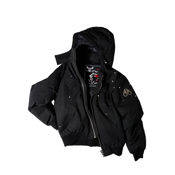 Original Ballistic Down Bomber in Black and Natural