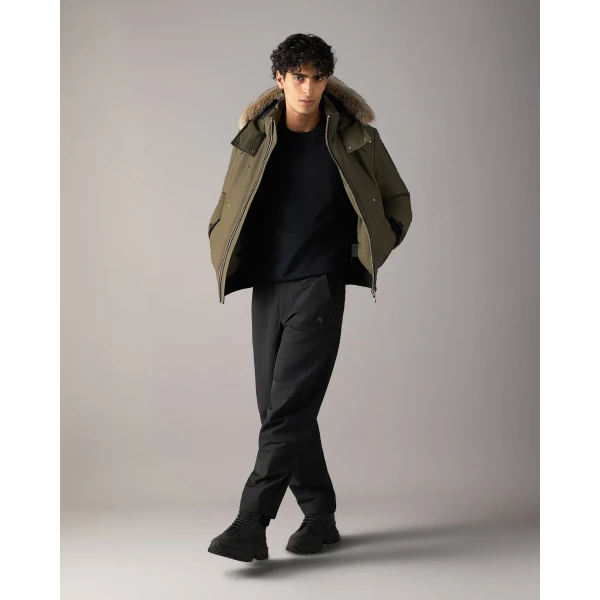 Moose Knuckles Original Ballistic Down Bomber in Combat and Bronze | Men Jackets | Luxury Shoes 
