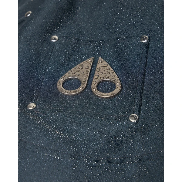 Moose Knuckles Original Ballistic Down Bomber in Navy and Black | Men Jackets | Luxury Shoes 