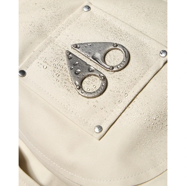 Moose Knuckles Original Debbie Down Bomber in Alabaster | Jackets | Luxury Shoes 