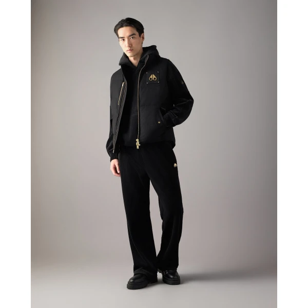 Moose Knuckles Original Gold Series Westmount Down Vest in Black | Men Jackets | Luxury Shoes 