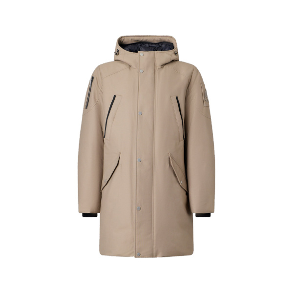 Moose Knuckles Original Stirling Down Parka 2.0 in Ashen and Bronze | Luxury Shoes 