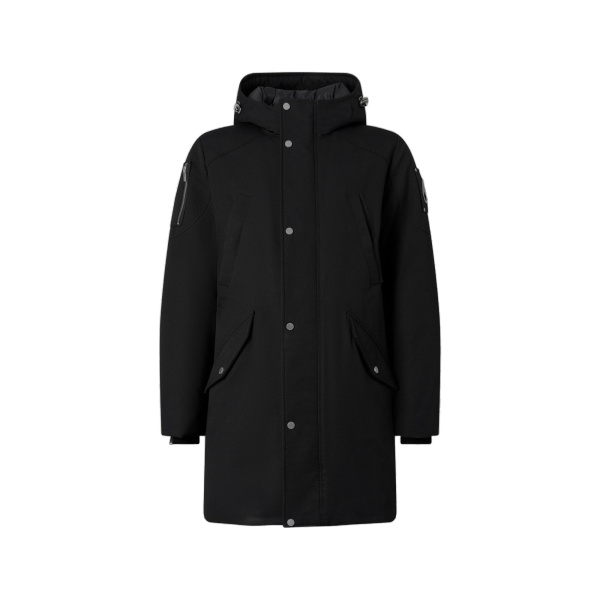 Moose Knuckles Original Stirling Down Parka 2.0 in Black and Bronze | Luxury Shoes 