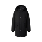 Moose Knuckles Original Stirling Down Parka 2.0 in Black | Luxury Shoes 