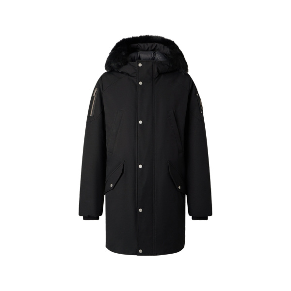Moose Knuckles Original Stirling Down Parka 2.0 in Black | Luxury Shoes 