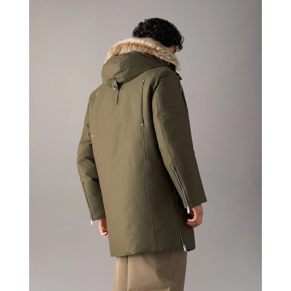 Moose Knuckles Original Stirling Down Parka 2.0 in Combat and Bronze | Men Coats | Luxury Shoes 