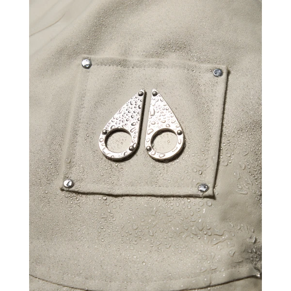 Moose Knuckles Original Stirling Down Parka in Alabaster | Coats | Luxury Shoes 