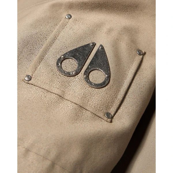 Moose Knuckles Original Stirling Down Parka in Ashen and Bronze | Coats | Luxury Shoes 