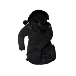 Moose Knuckles Original Stirling Down Parka in Black | Luxury Shoes 