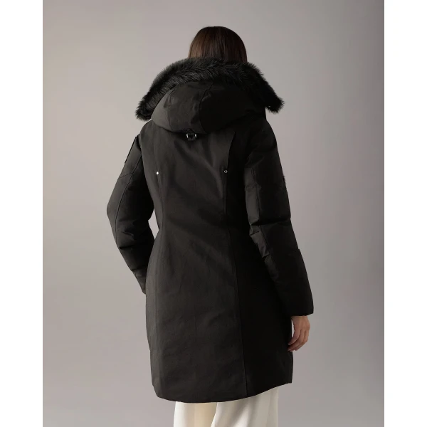 Moose Knuckles Original Stirling Down Parka in Black | Coats | Luxury Shoes 
