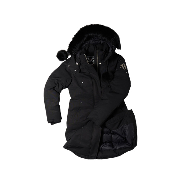 Moose Knuckles Original Stirling Down Parka in Black | Luxury Shoes 