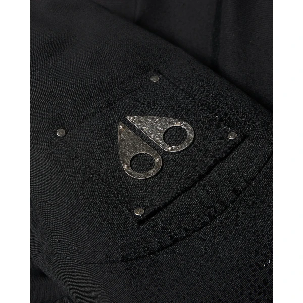 Moose Knuckles Original Stirling Long Down Parka in Black | Coats | Luxury Shoes 