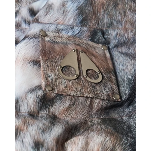 Moose Knuckles Original Westmount Camo Down Vest in Wild | Men Jackets | Luxury Shoes 