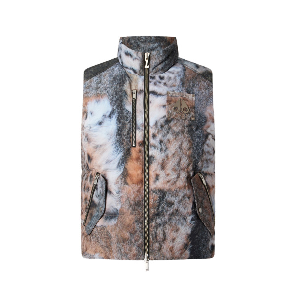 Moose Knuckles Original Westmount Camo Down Vest in Wild | Luxury Shoes 