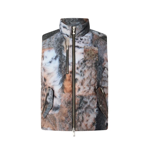 Moose Knuckles Original Westmount Camo Down Vest in Wild | Luxury Shoes 