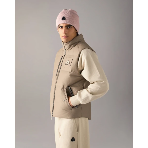 Moose Knuckles Original Westmount Down Vest in Ashen | Men Jackets | Luxury Shoes 