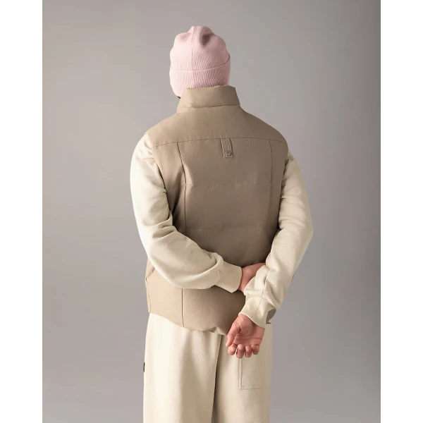 Moose Knuckles Original Westmount Down Vest in Ashen | Men Jackets | Luxury Shoes 