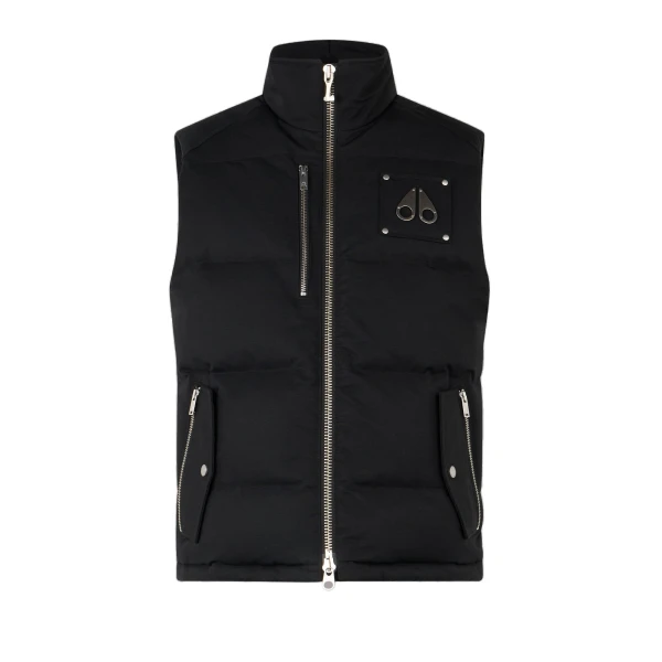 Moose Knuckles Original Westmount Down Vest in Black | Luxury Shoes 