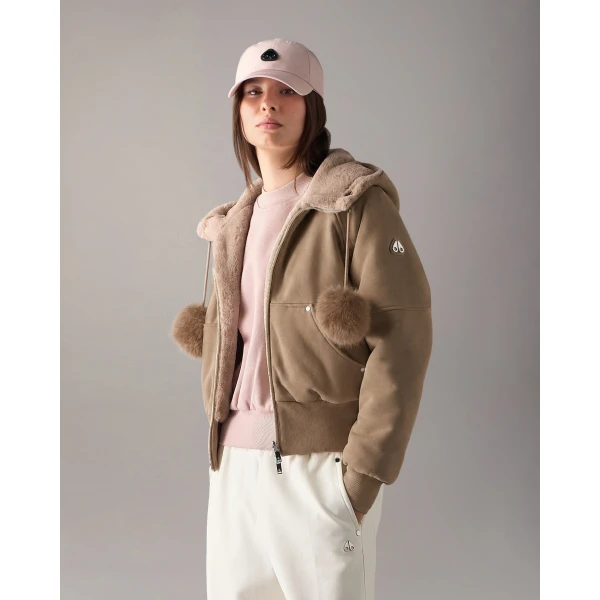 Moose Knuckles Oro Bunny Reversible Hoodie in Ashen | Hoodies | Luxury Shoes 