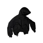 Moose Knuckles Oro Bunny Reversible Hoodie in Black | Luxury Shoes 