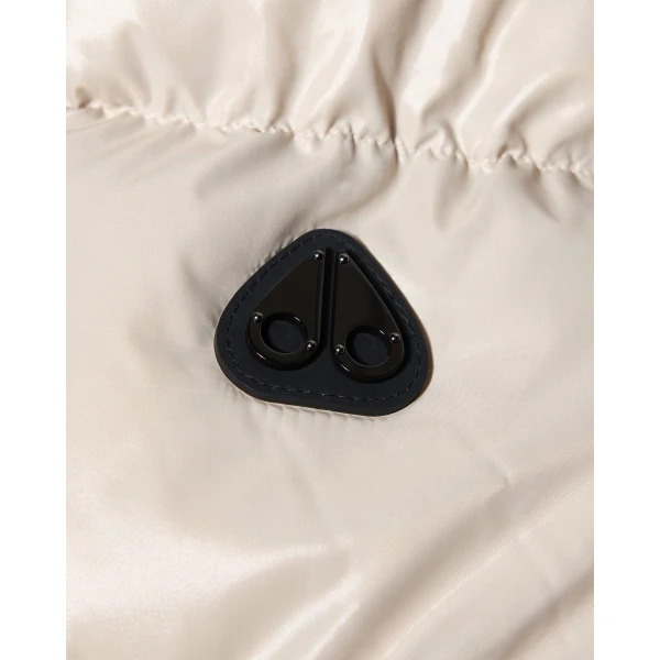 Moose Knuckles Queens Down Bomber in Alabaster | Jackets | Luxury Shoes 